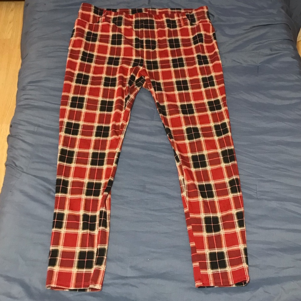 Plaid pants